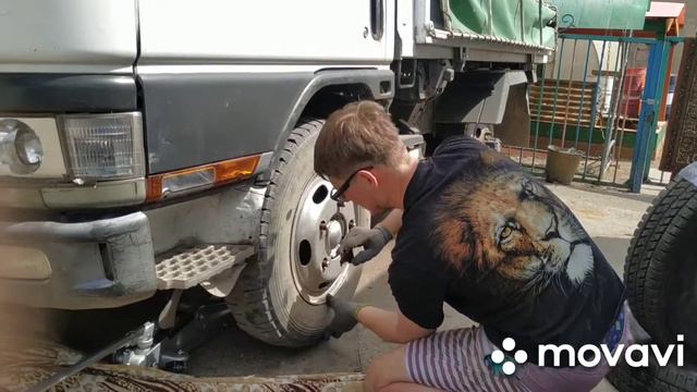 Mitsubishi canter замена резины