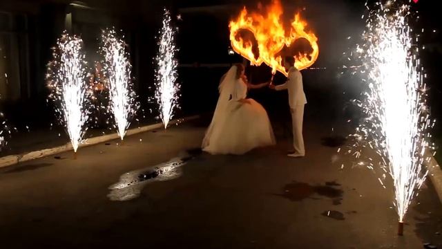Аллея из фонтанов