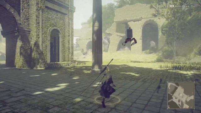 NieR:Automata Forest Kingdom how to get there and Boss fight