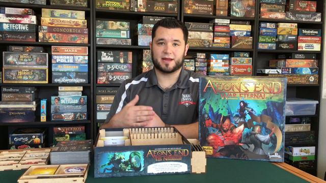 Aeons End + War Eternal Insert Review by Go7 Gaming- Sam Says