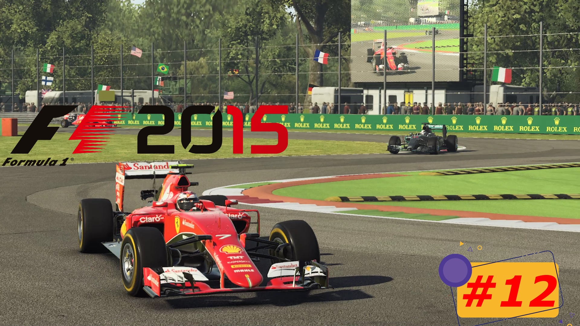 Scuderia Ferrari - #12 Italy | F1 2015 | Logitech G29