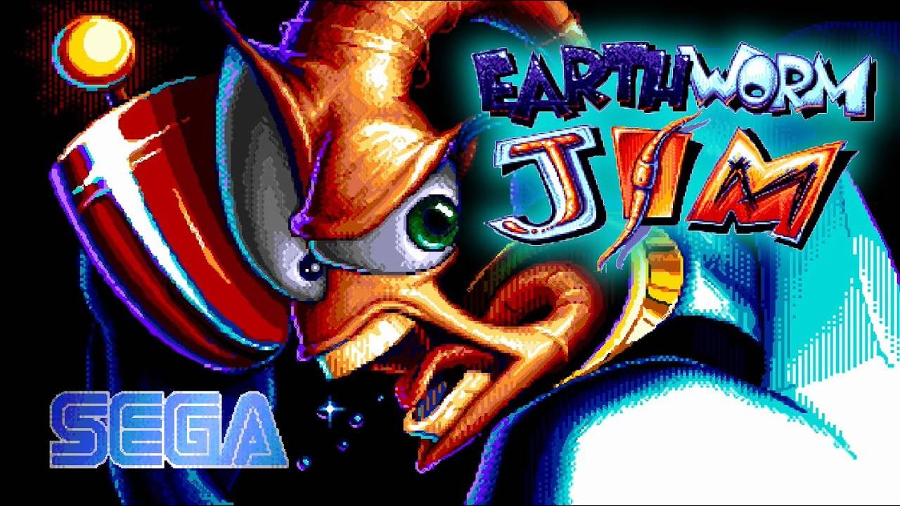 Longplay of Earthworm Jim - (Sega Mega Drive) - Полное прохождение (LongPlay)