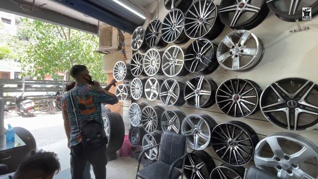 Renault Kiger 17 inch Custom Alloy Wheels | Cheap & Best Tyre Burail Market Chd | New Punjabi Vlog