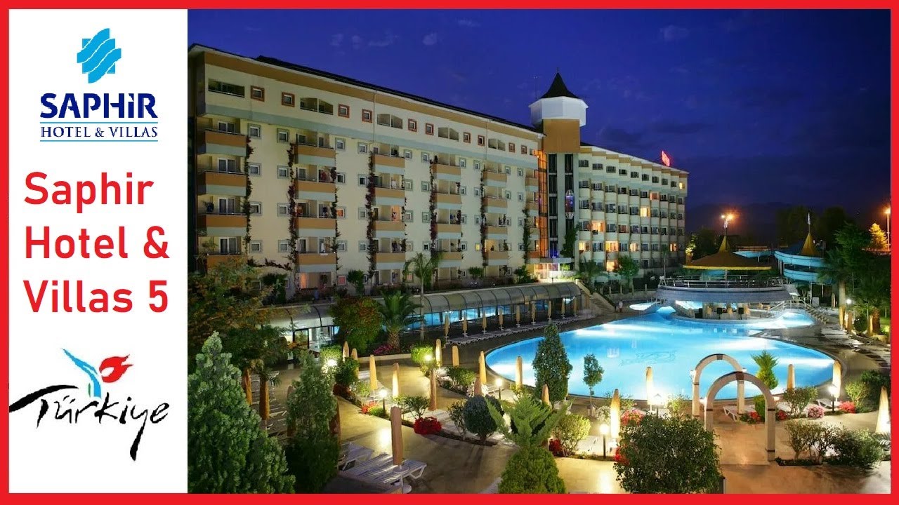 Saphir Hotel & Villas 5* - обзор отеля, Турция.