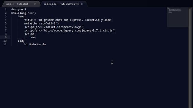 Websockets con Socket.io