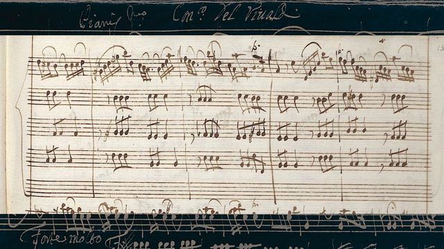 VIVALDI | Concerto RV 281 in E minor | Original manuscript