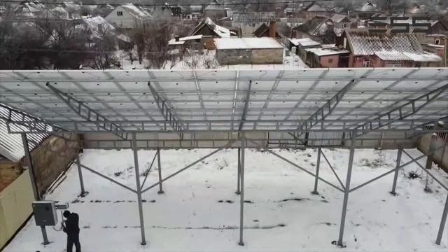 Солнечные батареи SunPower в Украине. Видеоотчет с объекта