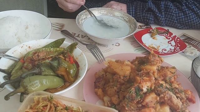 ПАБИ-МУРИ,КАРТОШКА С КУРОЧКОЙ НА ОБЕД!