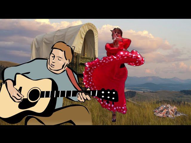 Костёр давно погас (цыганский табор)