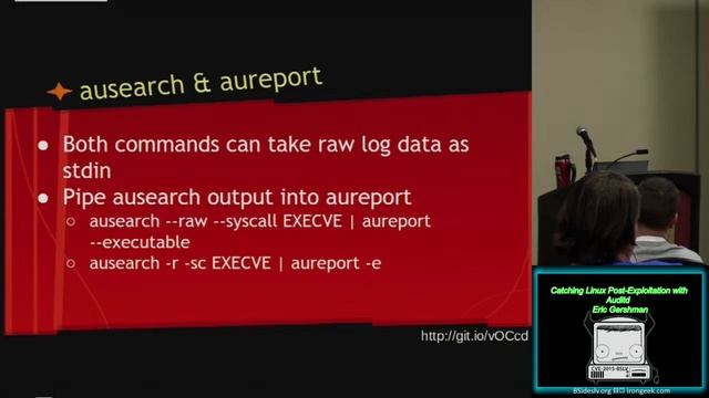 PG05 Catching Linux Post Exploitation with Auditd Eric Gershman