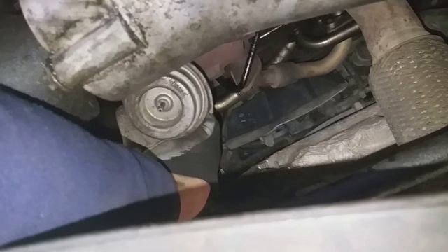 Audi Skoda VW Sharan lack of power. What happened? Jammed turbocharger barbell.