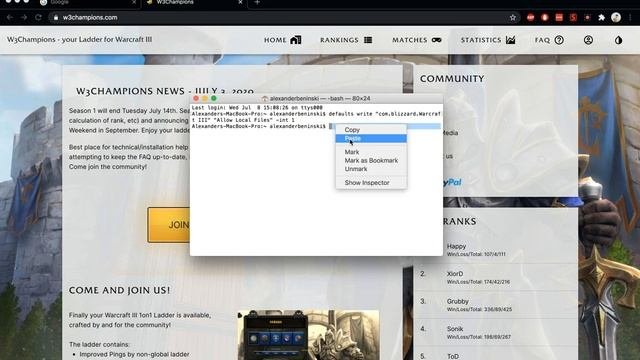 W3Champions 1.32.7 fix for MAC