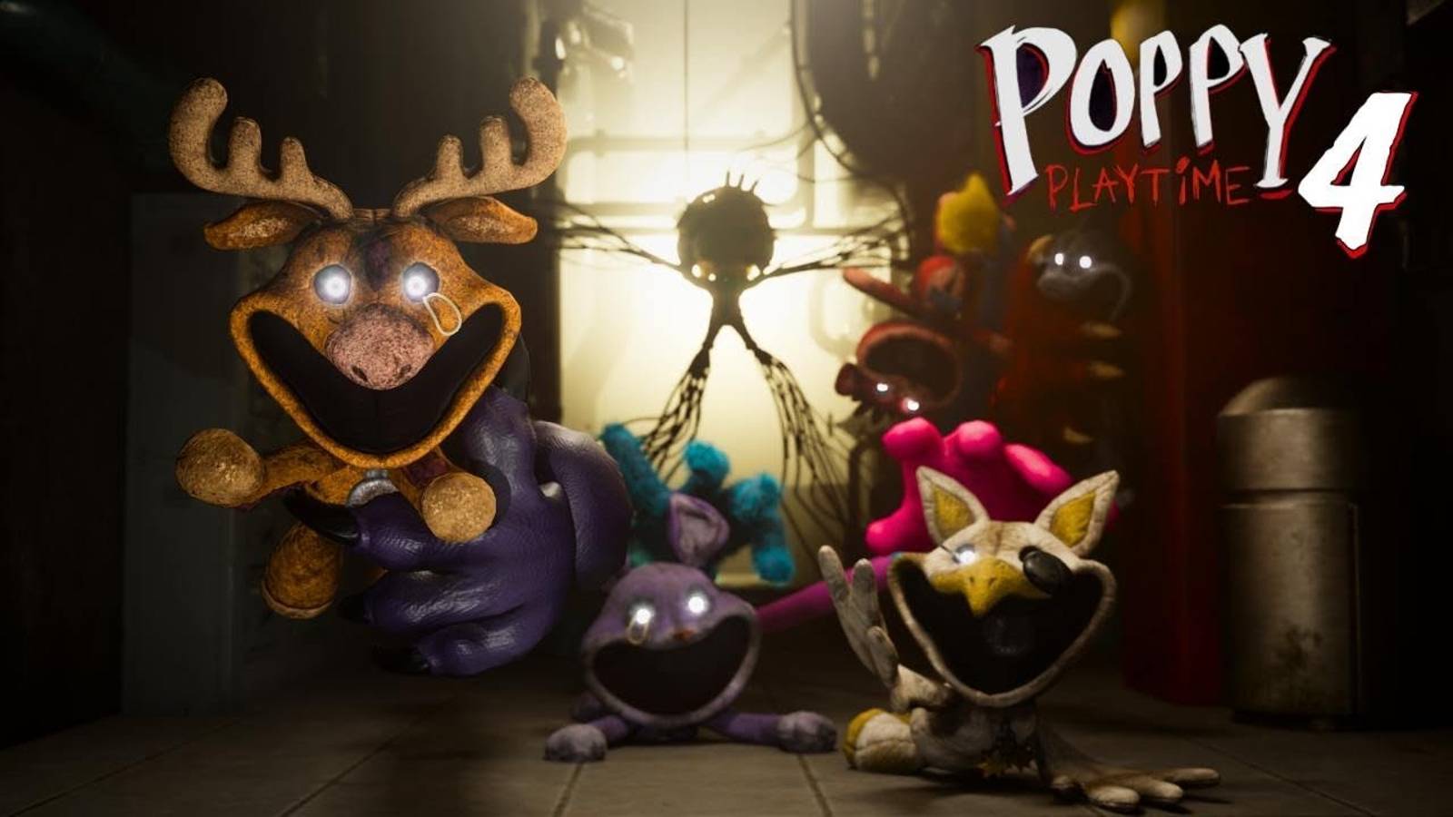 Poppy Playtime Chapter 4 - Rejected Critters Second Trailer (SEASON 2) Buggy Huggy