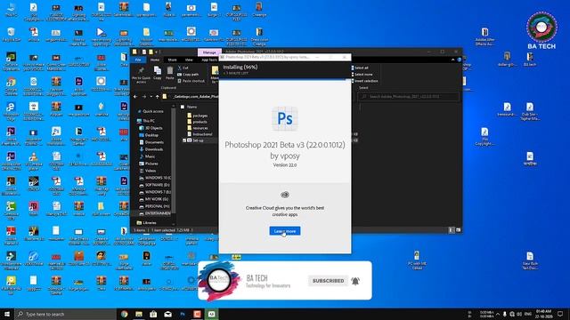 ADOBE PHOTOSHOP CC 2021 INSTALLATION