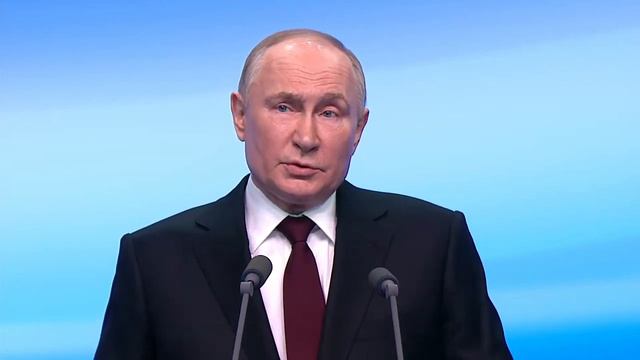 Пресс-конференция Владимира Путина в избирательном штабе после победы на выборах Президента 2024 год