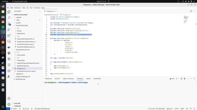 .Net Servisleri 02 - OData Challenge