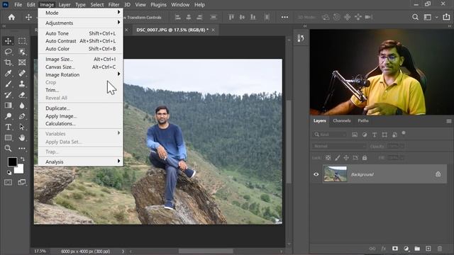 Photoshop Image Menu in Hindi  फटशप इमज मनय   Image Menu in Photoshop in Hindi Class-48