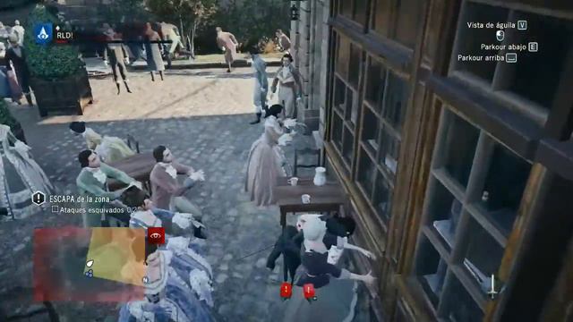 Gameplay Como No Huir De Los Guardias En Assassins Creed Unity