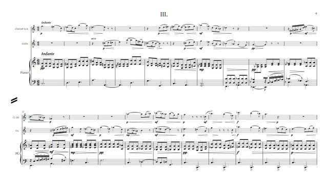 Clarinet Trio (1978)