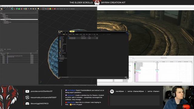Live Stream (Skyrim Creation Kit)