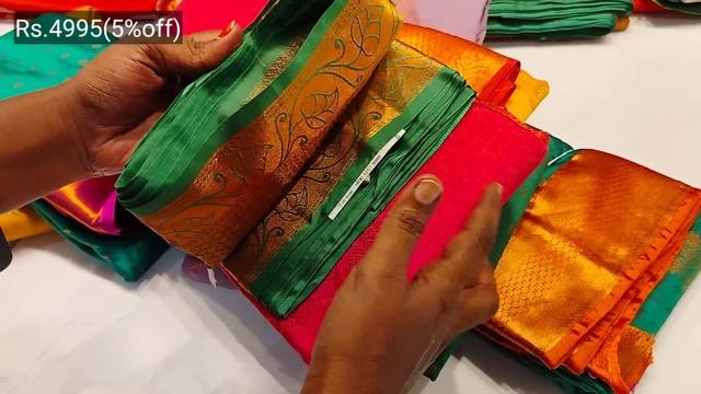 Tnagar Chennai Silks Aadi Sale 5to50% Discount Fresh&Trendy Collection | Semi silk | Pure Silk Sare