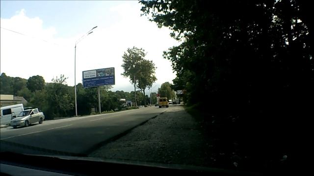 обзор дороги от Границы с Абхазии до Пицунды на машине 2016 лето