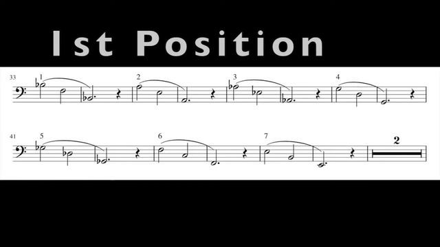 Trombone Warm Up Series - Level One