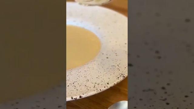 Сырный суп-пюре . Рецепт в комментариях