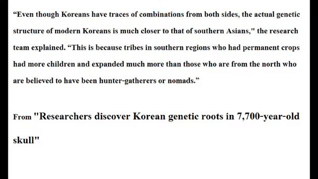 Jong Bhak's study is a great