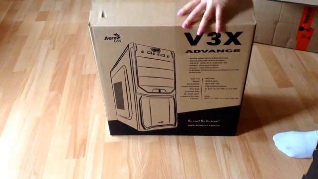 Распаковка компьютера PC Unboxing
