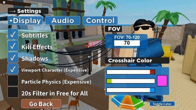 Best settings in Arsenal Full guide UPDATED  Roblox