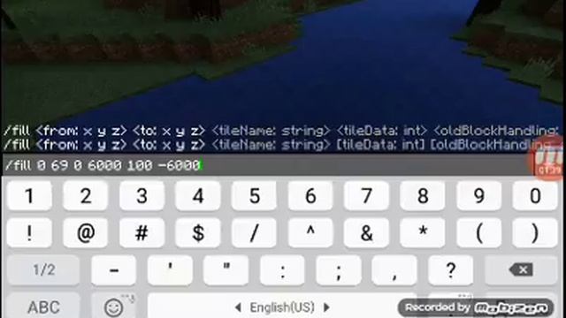 как вызвать цунами в майнкрафте без модов