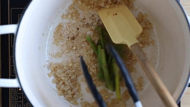 Creamy Asparagus Soup  Warm up from the inside out!