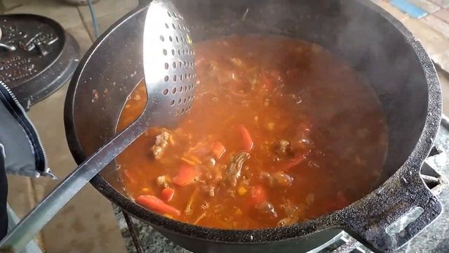 Мясо с рисом и овощами/ Beef and rice with vegetables