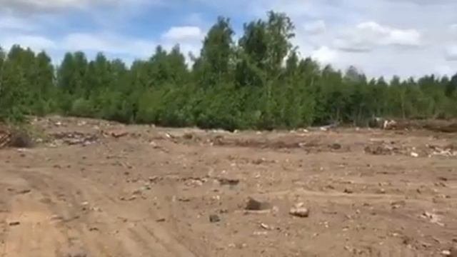 Нелегальная свалка в Автозаводском районе Нижнего Новгорода