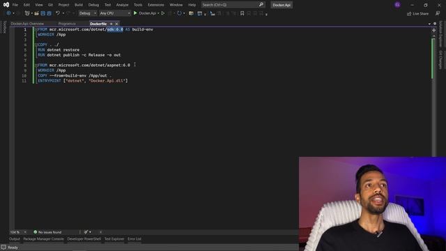 Como CRIAR uma imagem do ANGULAR e DOTNET no DOCKER | Code Yourself
