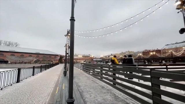 New Holland Island In Saint Petersburg (Ice Skating Ring)