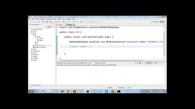 Selenium RC Tutorial for Beginner | Selenium RC Tutorial | Selenium Tutorial- Day 3