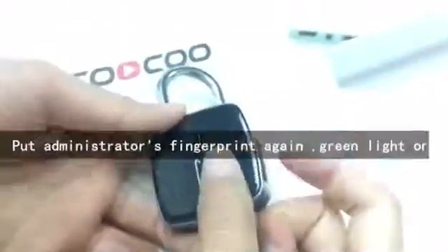 Fingerprint Padlock Smart Biometric Lock Quick Access Ketless Metal Waterproof Portable Security Lo