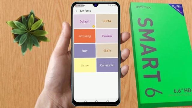 how to change font style in infinix smart 6 infinix smart 6 change font