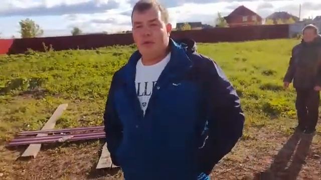 Видео отзыв клиента Забор из профнастила