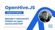 OpenHive.JS Podcast | EP 7 Alessandro Polidori on open source and VoIP
