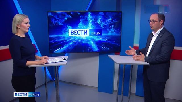 Сергей Трофимов на телеканале "Вести Крым"