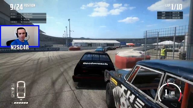 NASCAR Demo Derby! | Let's Play Wreckfest