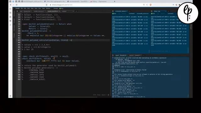 PairProgramming#23/01 - Bech32 Implementation in Erlang