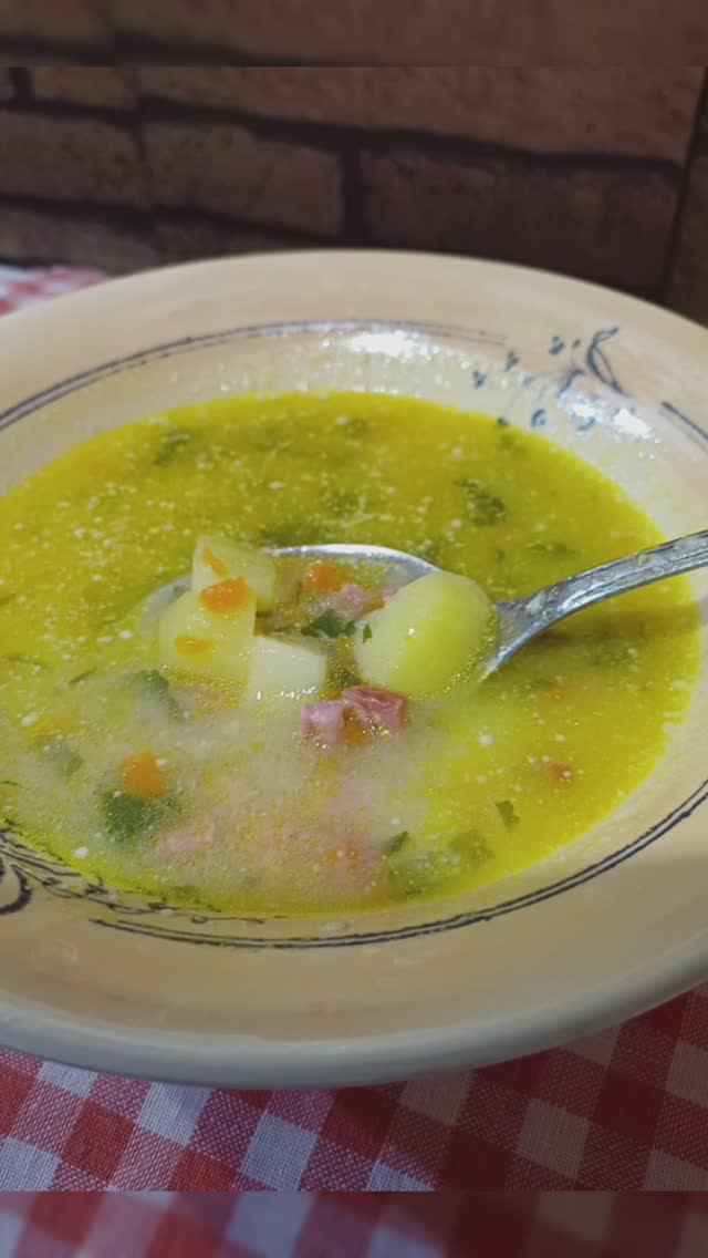 Гороховый суп в Китченботе /Atvel KitchenBot