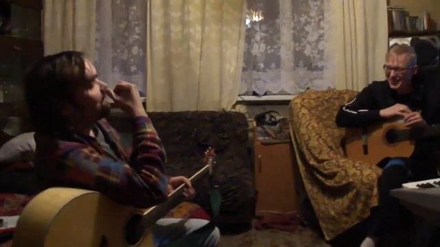 Бобик в гостях у Барбоса Баха поет    Бахаквартирник
