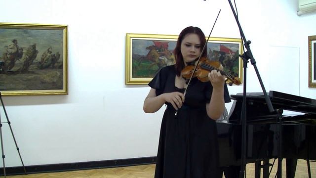 Strings Instruments - Young Artist A - Aida Rešidbegović - Bruch Concerto no.1 in g minor, I mvt.