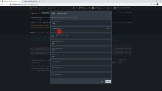 RX 5700 XT Hive OS Setting 59 Mhs  110w BIOS Modding Guide
