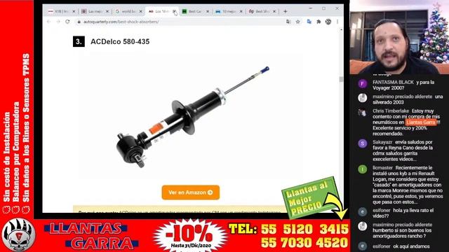 EN VIVO: Amortiguadores KYB // Análisis y Opinión. // ¿Son Buenos?.